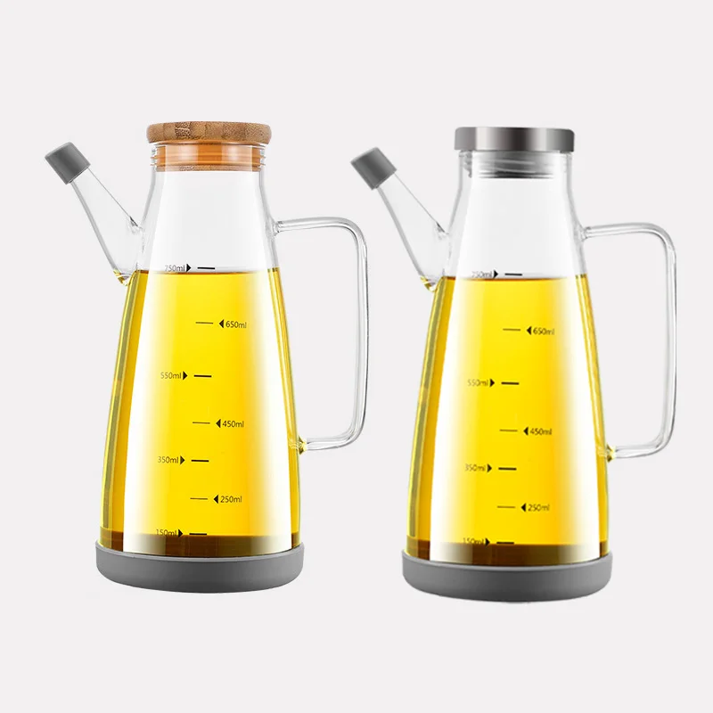 Popular High quality high temperature resistant oil and vinegar bottle edible kitchen oil dispenser