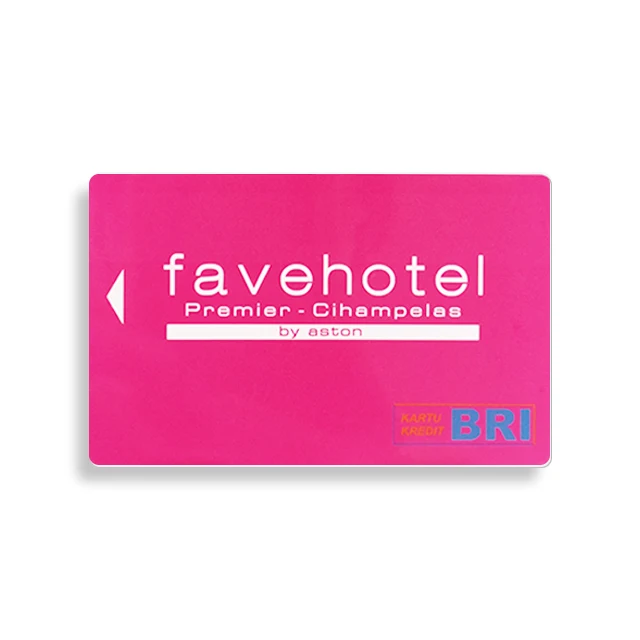  Smart Access Control PVC Plastic NFC Room Door Check In RFID Hotel Key