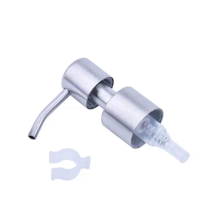 24/410 28/410 New Material Soap Dispenser with Plastic Lock Multi-colored Stainless Steel Metal Custom Gold Lotion Pump