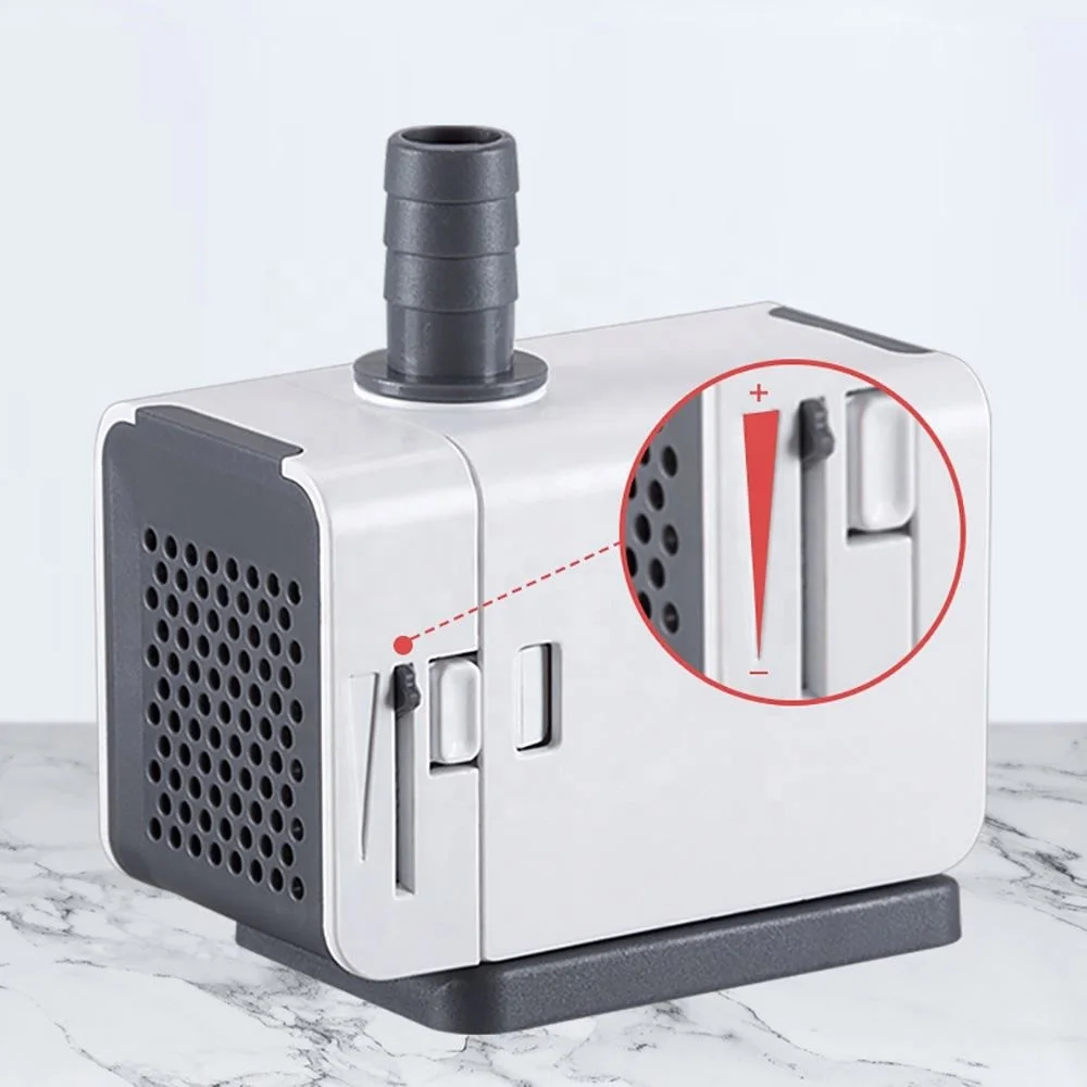 Sobo Silent Aquarium Submersible Pump Fish Tank Low Water Level Pump Mini Aquarium Small Water Pump Small Capacity For Aquarium