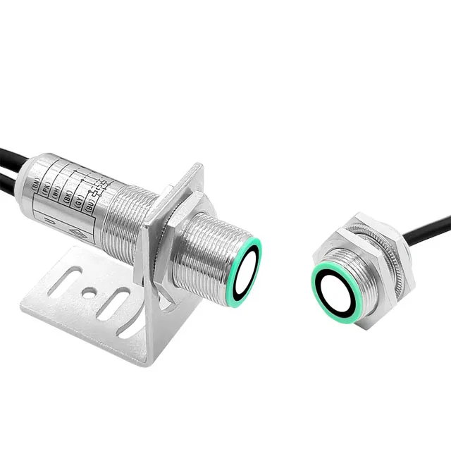 Ip65 waterproof dual paper detection sensor printing machine 45mm detection distance 3 NPN NC