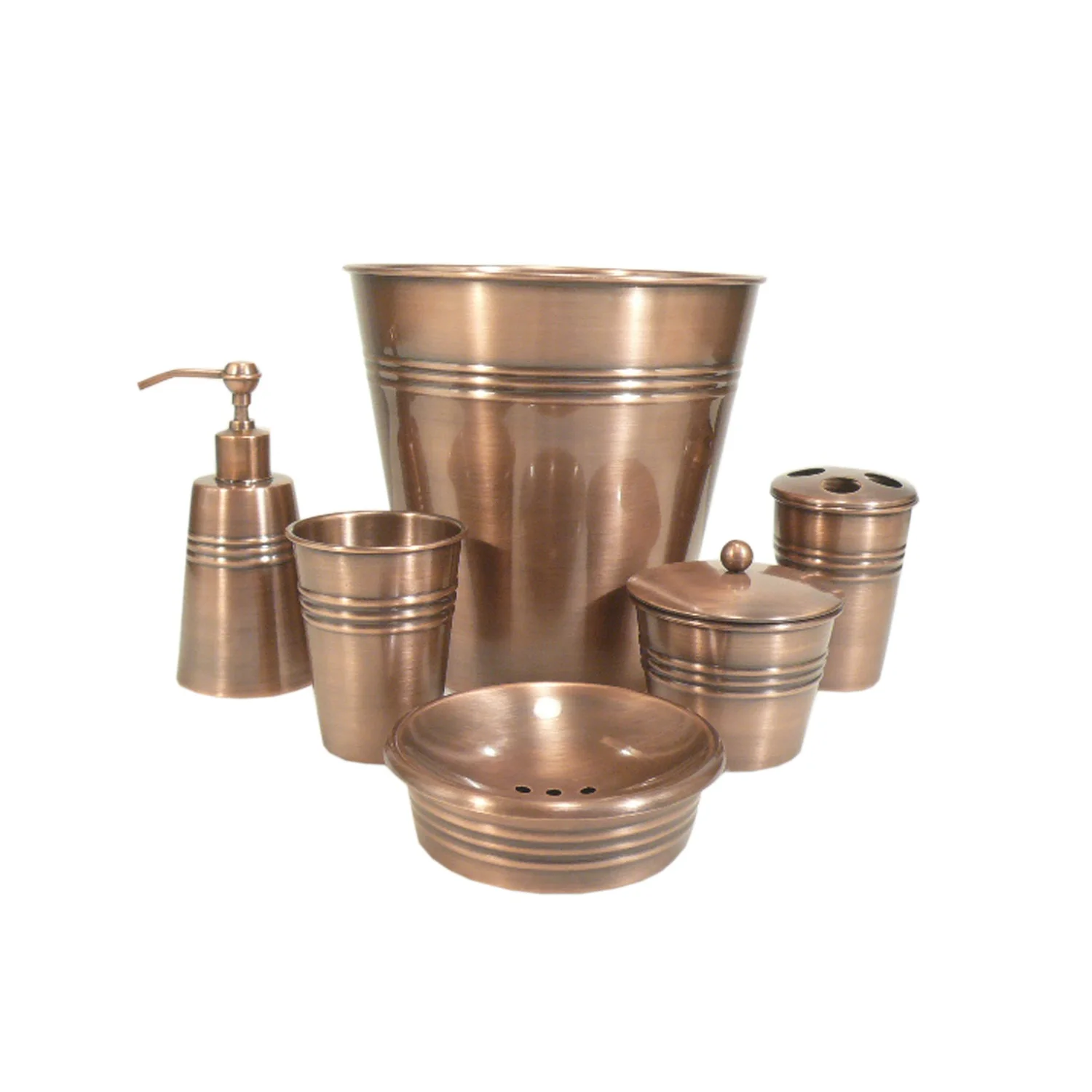 Bathroom Accessories Set, Bathroom Vanity Set Antique Copper