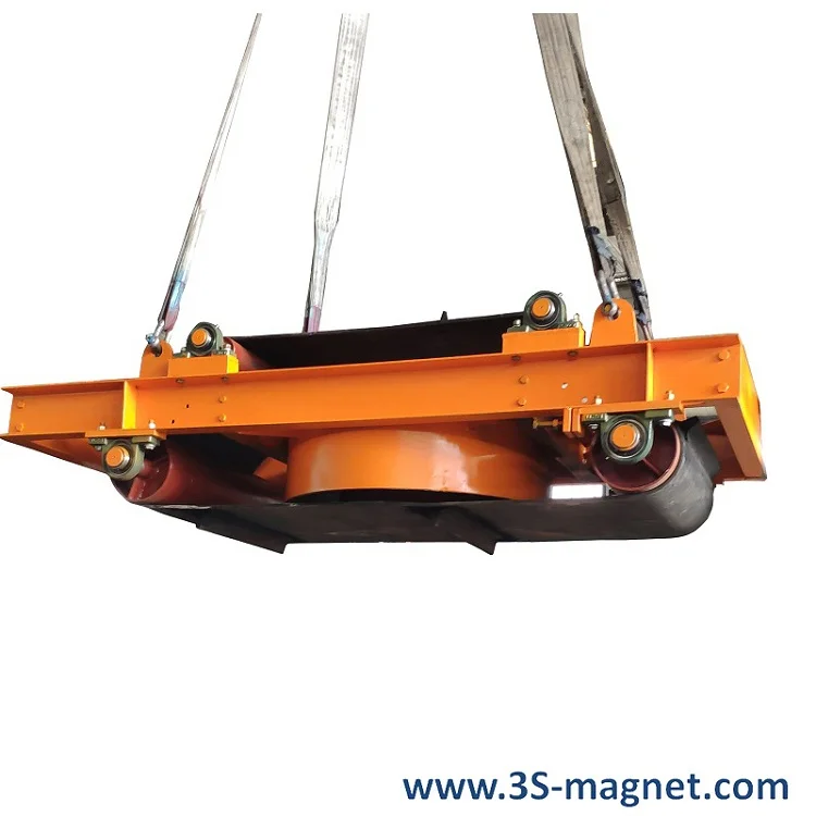 Самоочищающийся ленточный Подвесной Конвейер Электрический электромагнитный