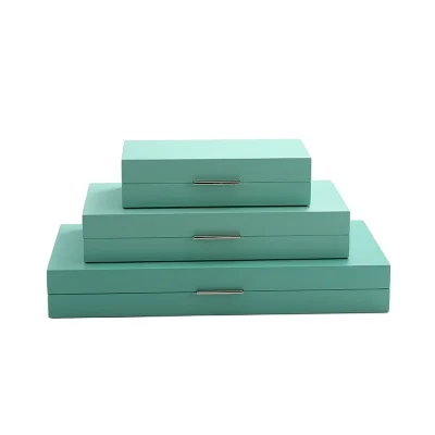 Lacquer Decorative Boxes, Storage Boxes Jewelry Organizer, Accessory Organizer