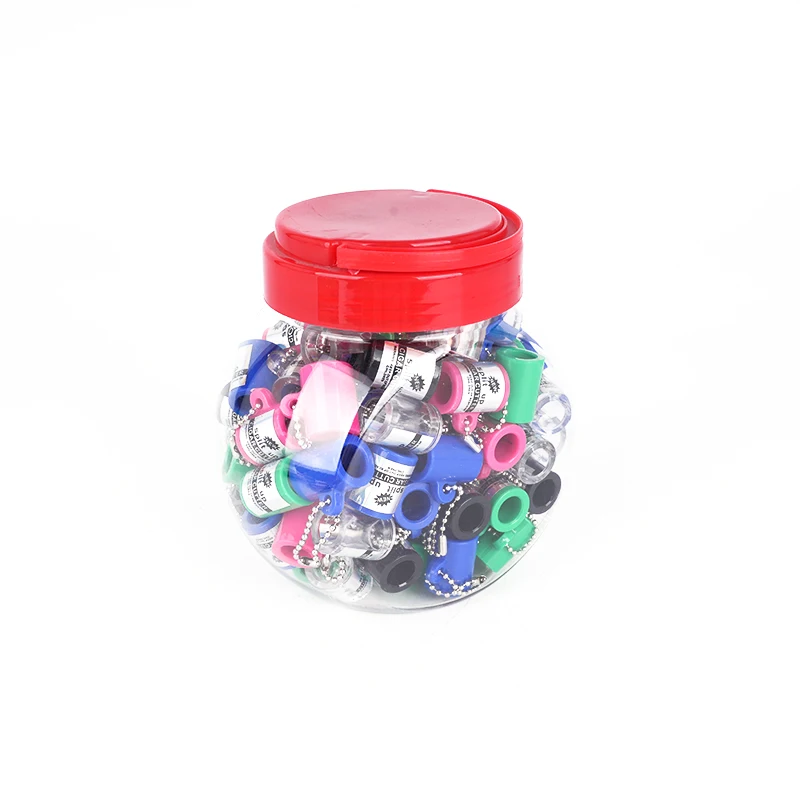 Gunter Wholesale Cheap Price Cigar Cutter Factory Direct Custom Logo Plastic Cylinder Round Shape Cigar Cut Smoking Accessories
