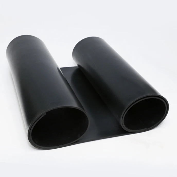 Electrical Insulation Hypalon Rubber Sheets 1-2m Width Black Hypalon Rubber Sheet