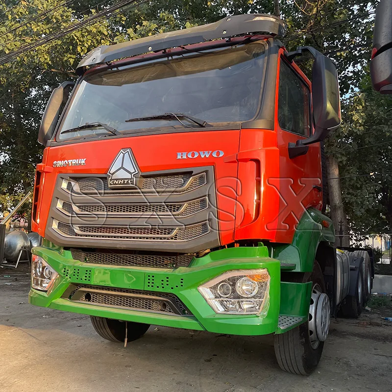 Низкая цена 2023 Sinotruck Haohan 6x4 б/у 10 колес дизельный 430hp 375hp ручной тягач для Африки