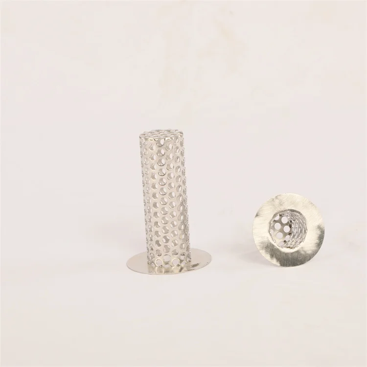 Factory Price Stainless Steel Round Mesh Perforated Filter Tube