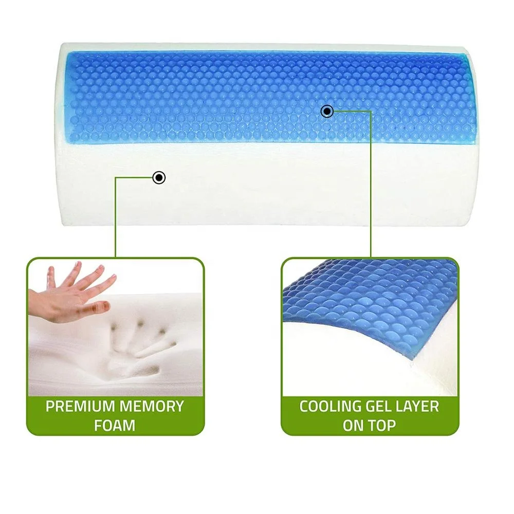 
Footrest foam cushion memory foam cooling gel ergonomics neck knee leg support foot rest pillow foot pad 