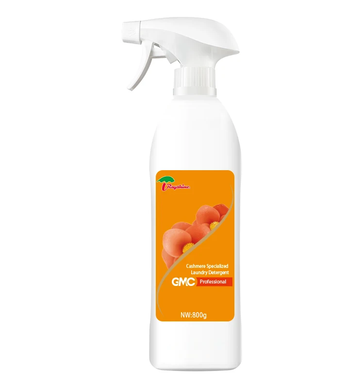 Rayshine GMC series Silk Wool Cashmere specialized Laundry Detergent Liquid Laundry detergent Peach Fragrance 800 g