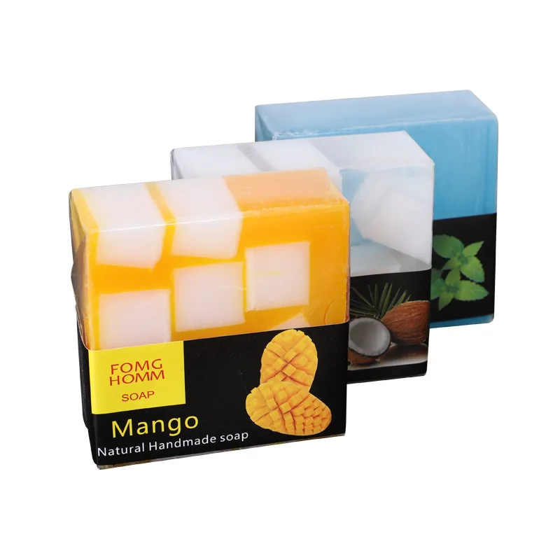 Muran Organic Shea Butter Olive Oil Coconut Goat Milk Skin Care Lightening Whitening Handmade Oatmeal Face Bath Body Soap Bar