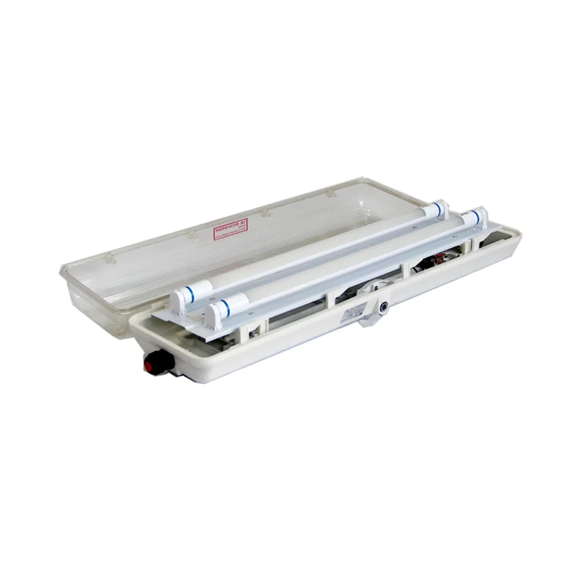 Explosion-protected light fixture G13 holder t8 led tubes anti-corrosion fluorescent luminaire