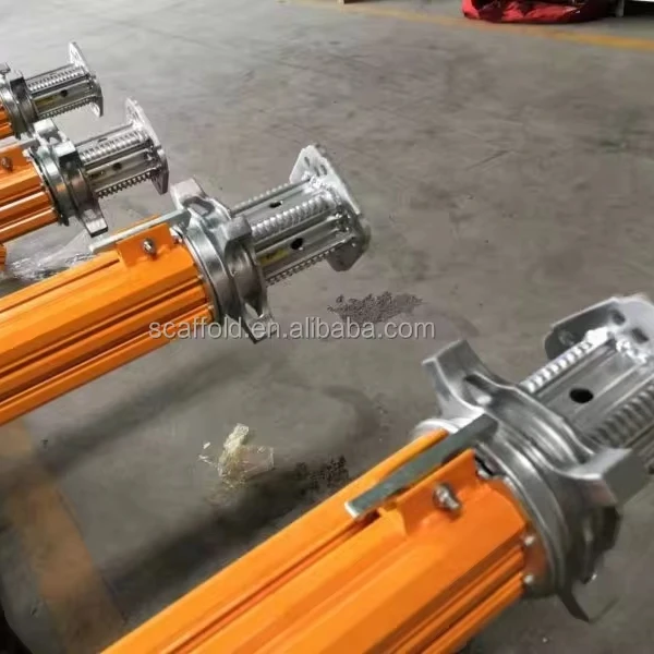 Solid Strength Aluminum Shoring Prop similar PERI shoring concrete formwork system strip slab props for construction