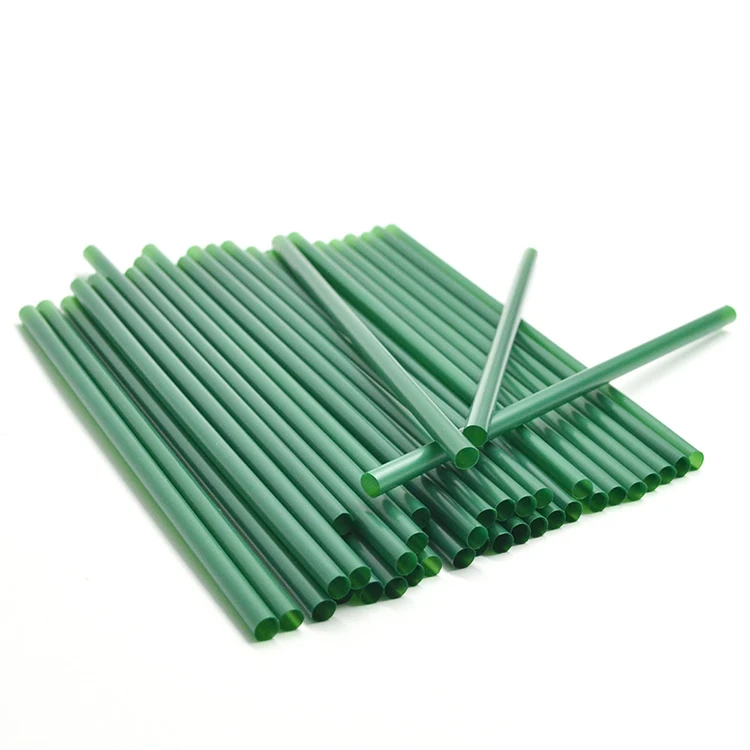 Biopoly Color Compostable Biodegradbale PLA Bioplastic Straight Drinking Straw with Printing