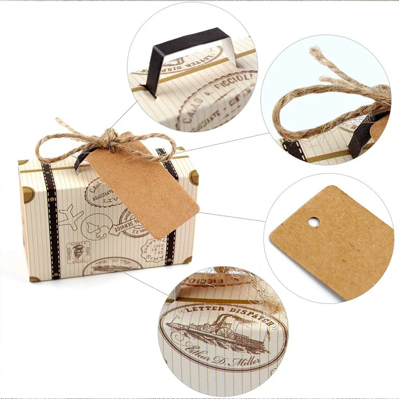 Custom kraft paper drawer box for chocolate eco-friendly customized products paper boxes for Wedding