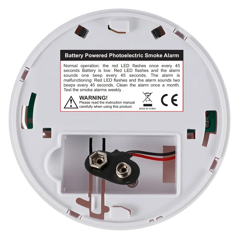 14 Years Factory Wholesale  Portable smoke alarm detecort Fire Sensor For Home