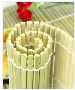 Natural Bamboo Sushi Kit Sushi Mat With Rice Paddle and Spreader sushi paddle and spreader
