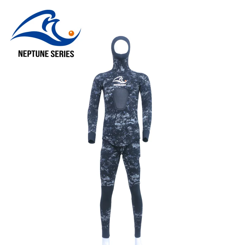 Neptune Series Wetsuits Wetsuits Surfing Neoprene 6mm Hood Spearfishing Wetsuits