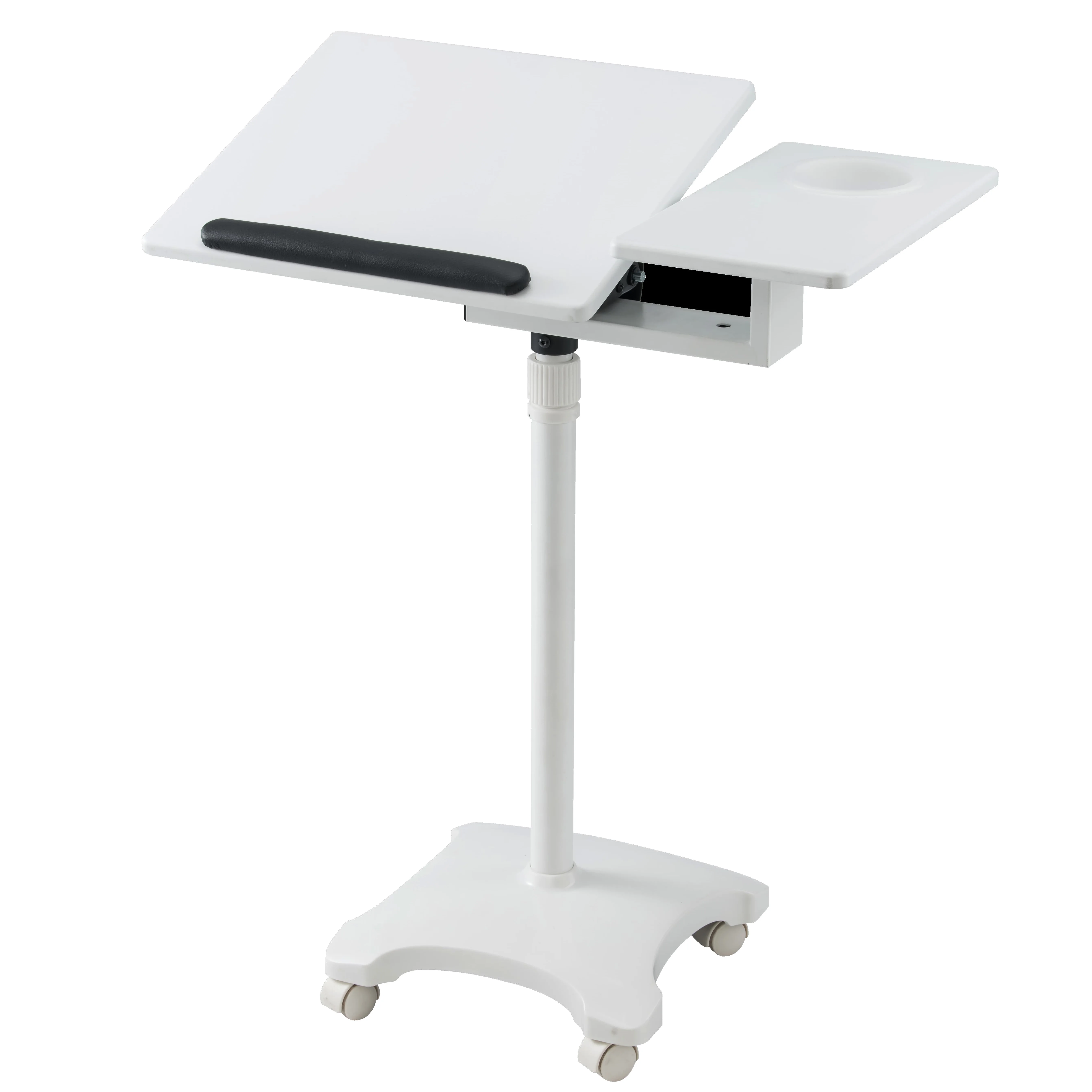 New 2021 Modern Minimalism Adjustable Height Laptop Cart for Home School Office Building Workshop