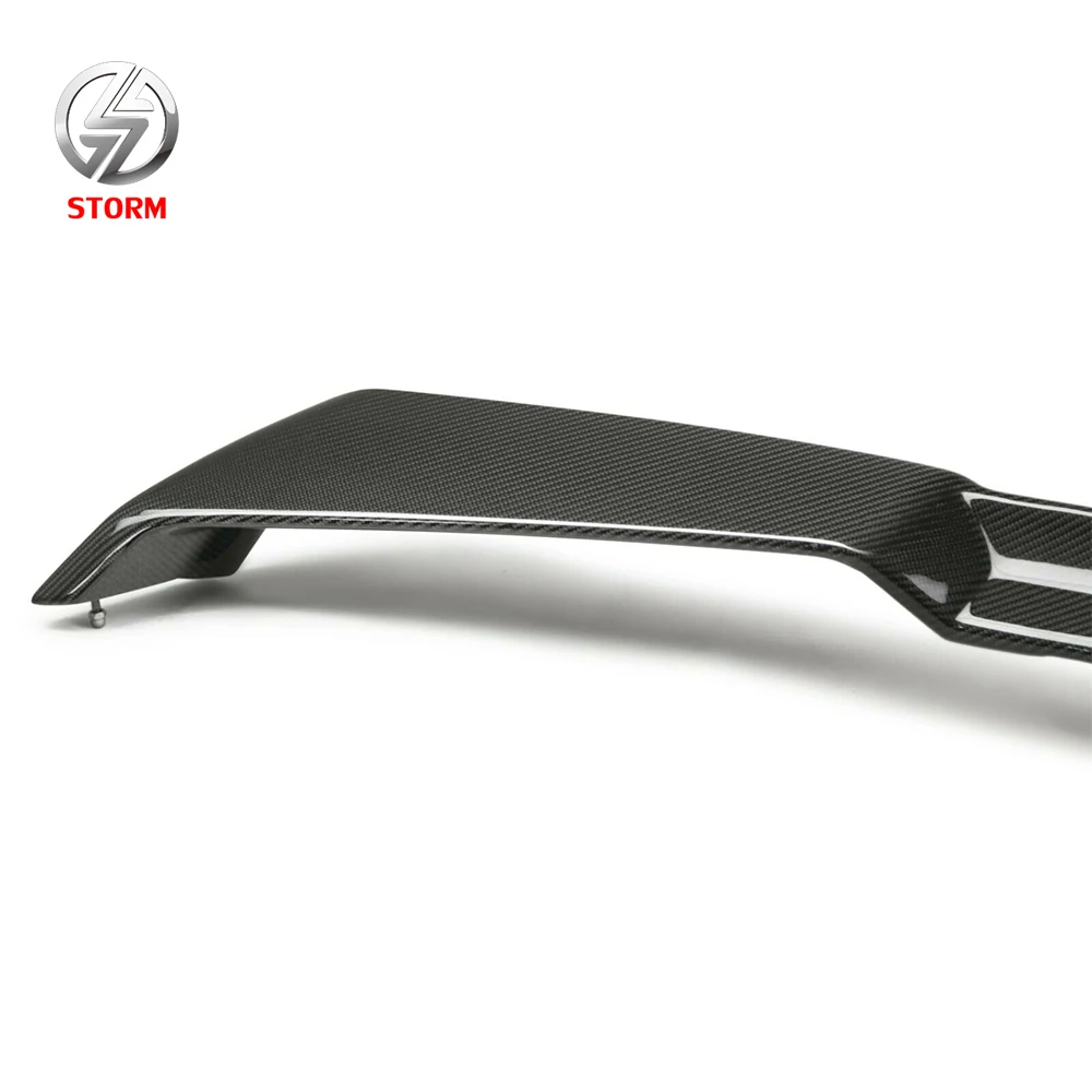 Newly For 2020-2022 Chevrolet Corvette C8 Visible Carbon Fiber Rear Wing Spoiler