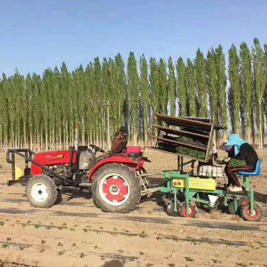 
onion planting machine self driving onion planter vegetable transplanting machine adjustable plant spacing and row spacing 