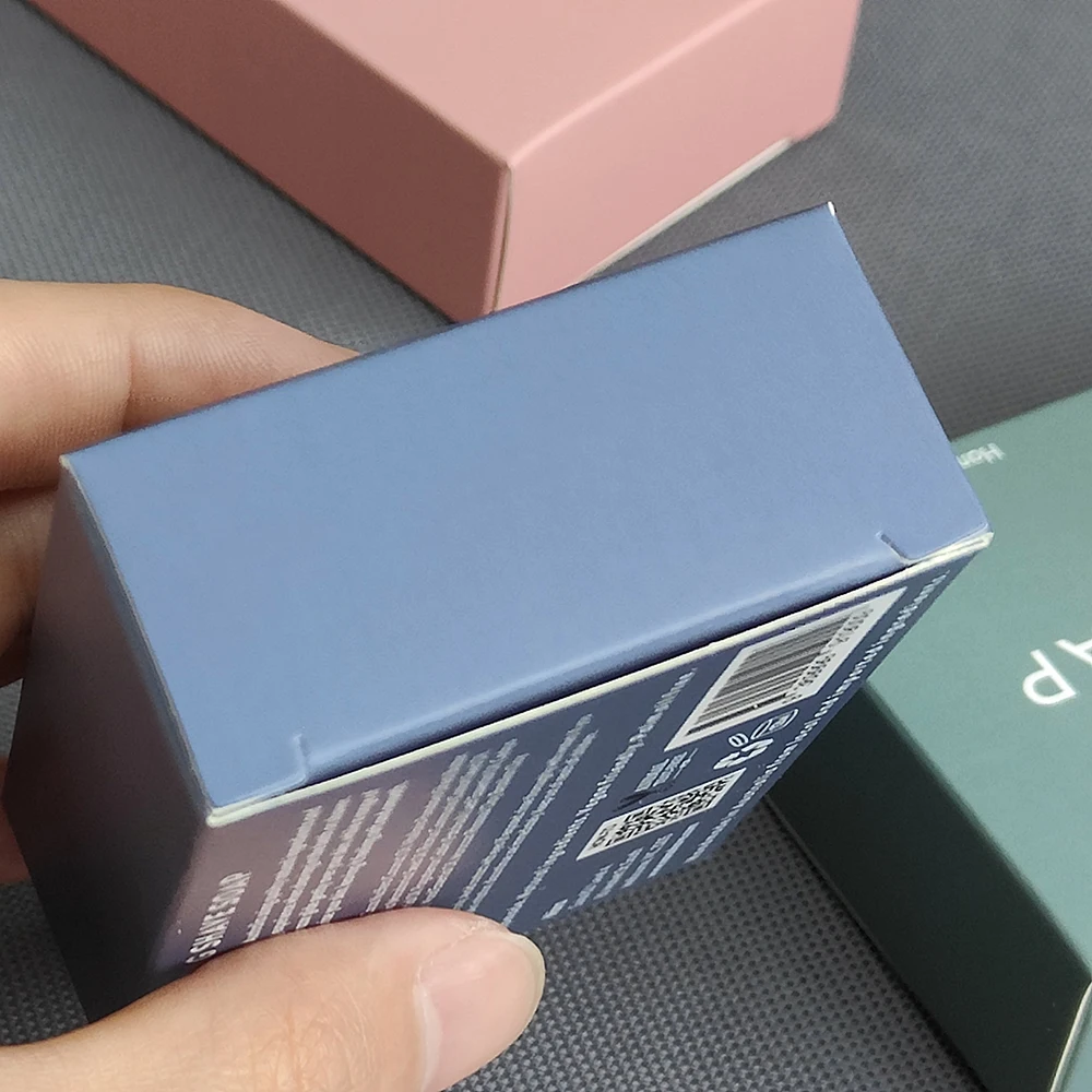 White Glossy Empty Wholesale Logo Printed Square Packing Small Cardboard Luxury Custom Paper Gift Packaging Soap Box