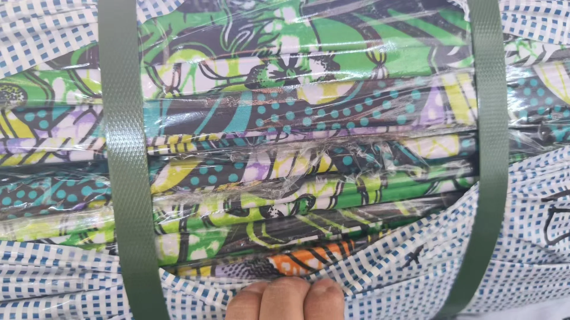 ACI Container Stock Factory Price Grade B Single African Coupon Wax Print 100% Polyester Java Ankara Pagne Hollandais 6 Yards