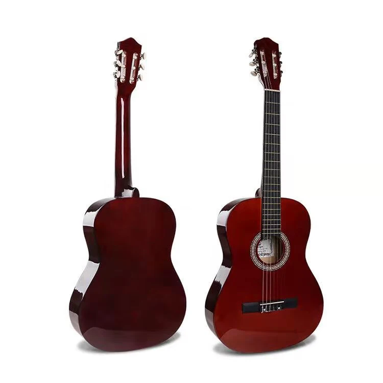 Musical Instruments Wholesale Cheapest  Price Nylon String Colored Classical Guitar (ACG39-01A)