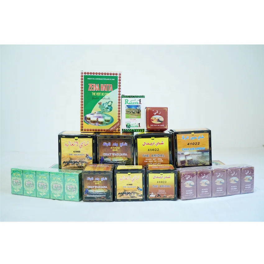 Китайский зеленый чай 41022AAA CHUNMEE TEA для Марокко 9371AAA