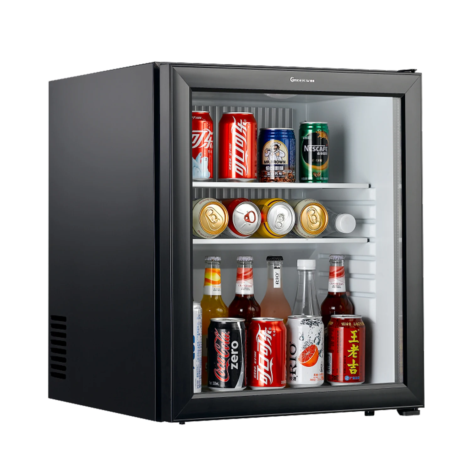 60LCooler Supplier  Countertop Mini Fridge Energy Efficient Fridge Hotel Room Fridge