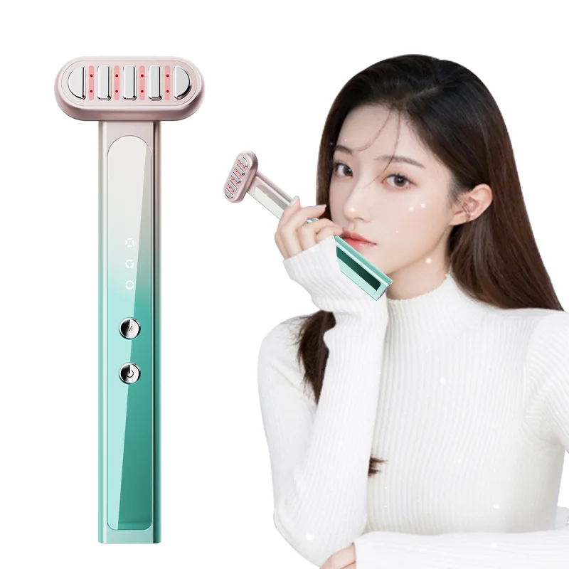 Новый популярный продукт 6-в-1 устройство для красоты ЖК-дисплей Derma beauty Wand женщин