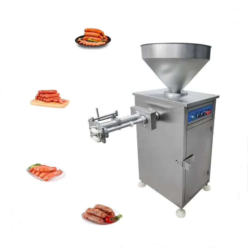high output Horizontal meat sausage stuffer making machine production line