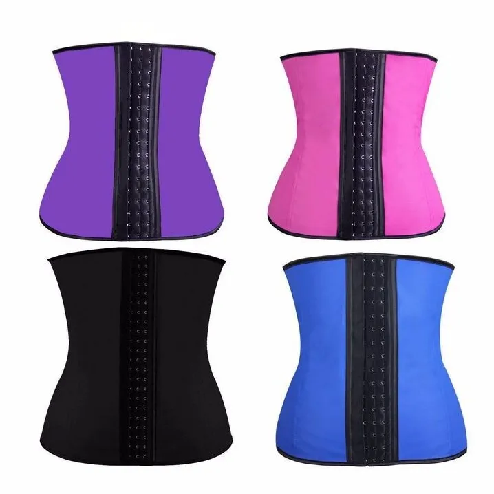 
Waist Cincher Slimming Belt Large Hooks Body Shape Wear 9 Steel Bones Waist Trainer 