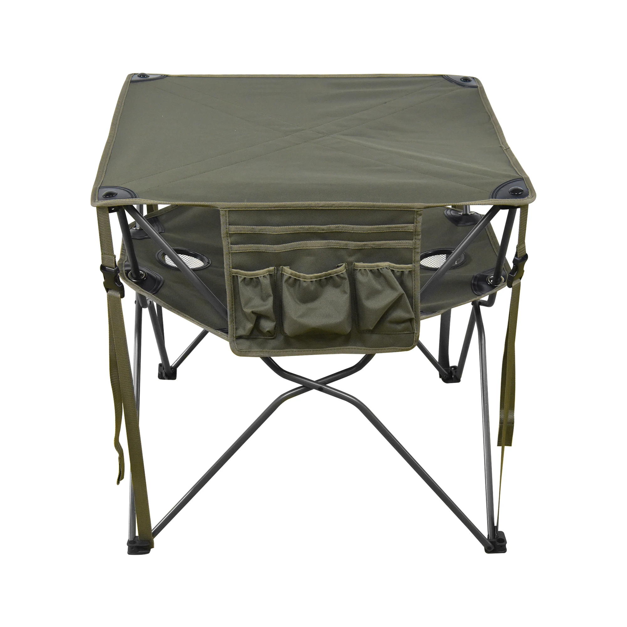 Wholesale Portable Lightweight Cheap Outdoor Black Folding Foldable Camping Chair with Side Pocket