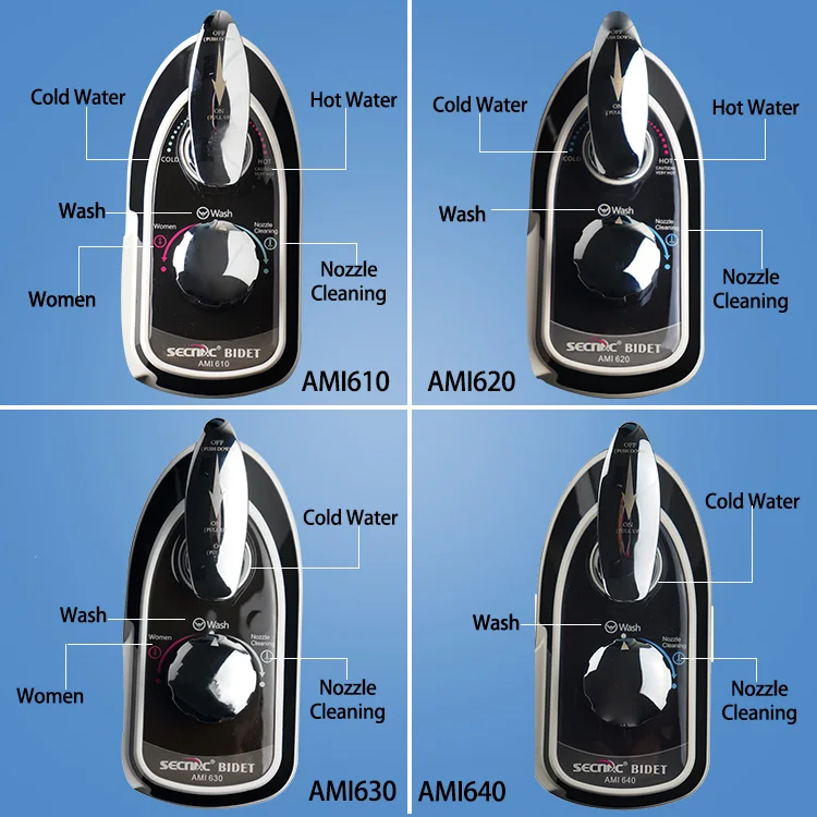 ABS High quality wholesale Bathroom Toilet Bidet Attachment non Electric Bidet