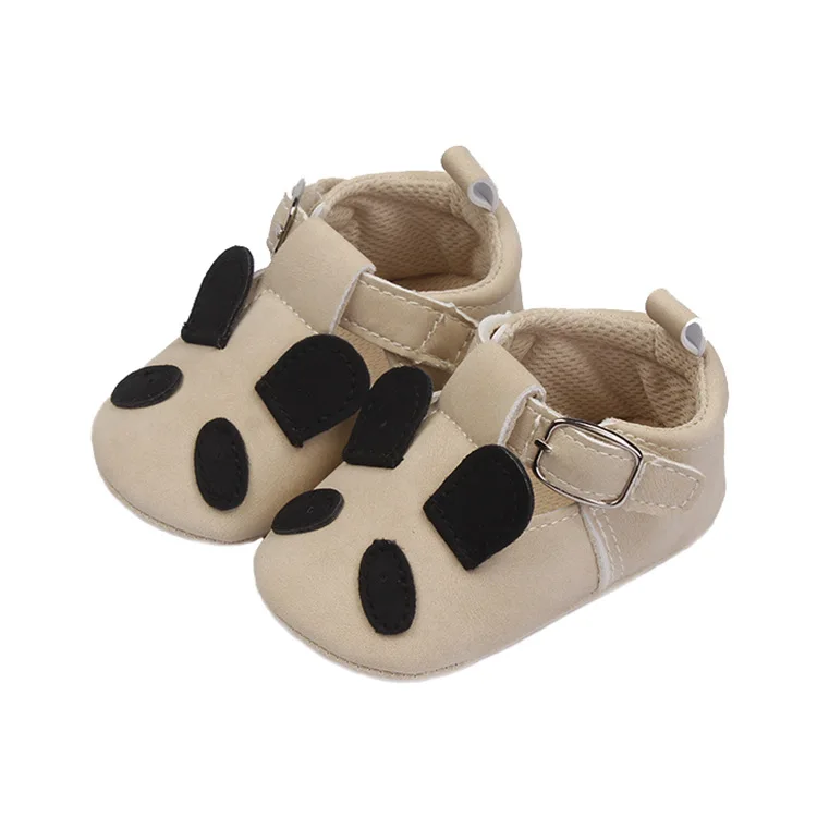 Spring and Autumn New Cartoon Animal Nubuck Leather Fancy Unisex Baby Shoes