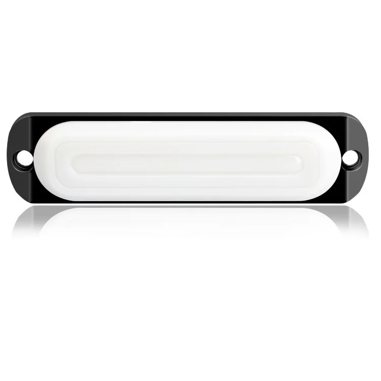 GLO 6 LED Amber Neon Side Marker Light Strobe Flashing Warning Turn Signal Light for Car Truck Off-Road Pickup