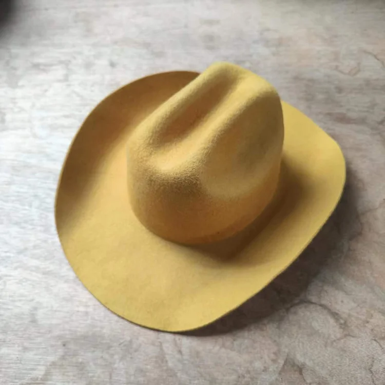 Wholesale Custom Australian Wool Felt Cowboy Hats with Adjustable Sweatband