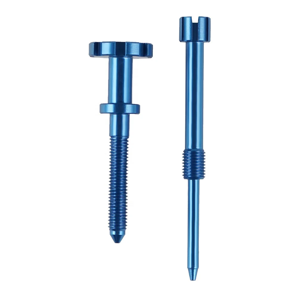 NiceCNC Aluminum Carburetor Air Idle Screw Kit For Husqvarna TE 125 TE 250 TE 300 2014 2015 2016