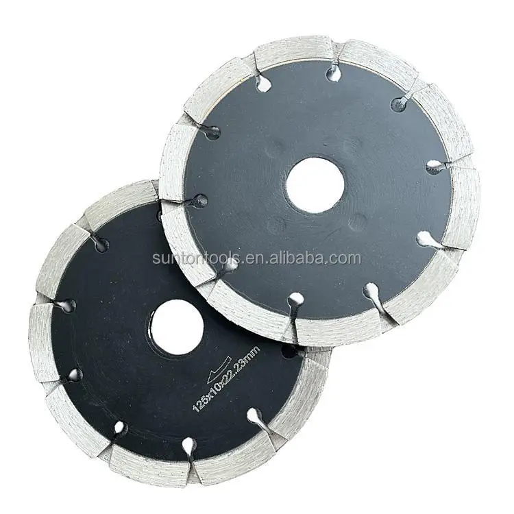 USA  125mm  5inch sandwich double diamond tuck point blade for cutting concrete
