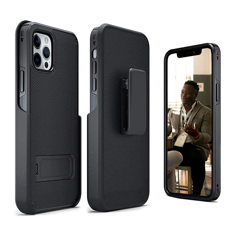 Patent Tough Hybrid Combo Cases Celulares for iPhone XR 7 8 SE 2020 Heavy Duty Shockproof Phone Covers with Holster Belt Clip