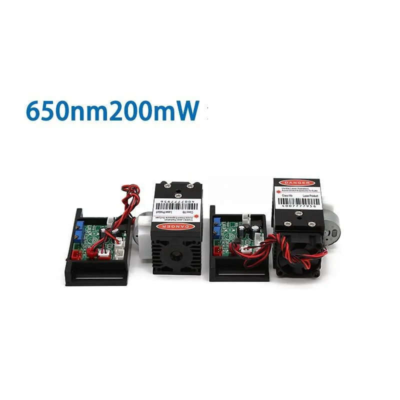 Wide Beam High Power  100mw 650m 638nm 200mw Diode Red Laser Module