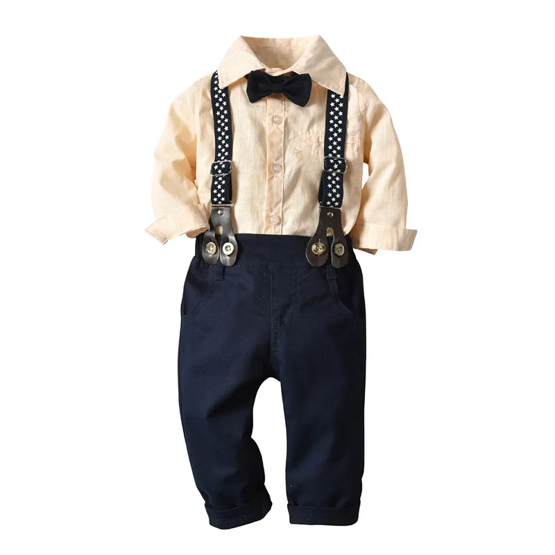 2024 New Fashion Baby Suit Children Baby Boy White Suit Kids Baby Boys Business Suit
