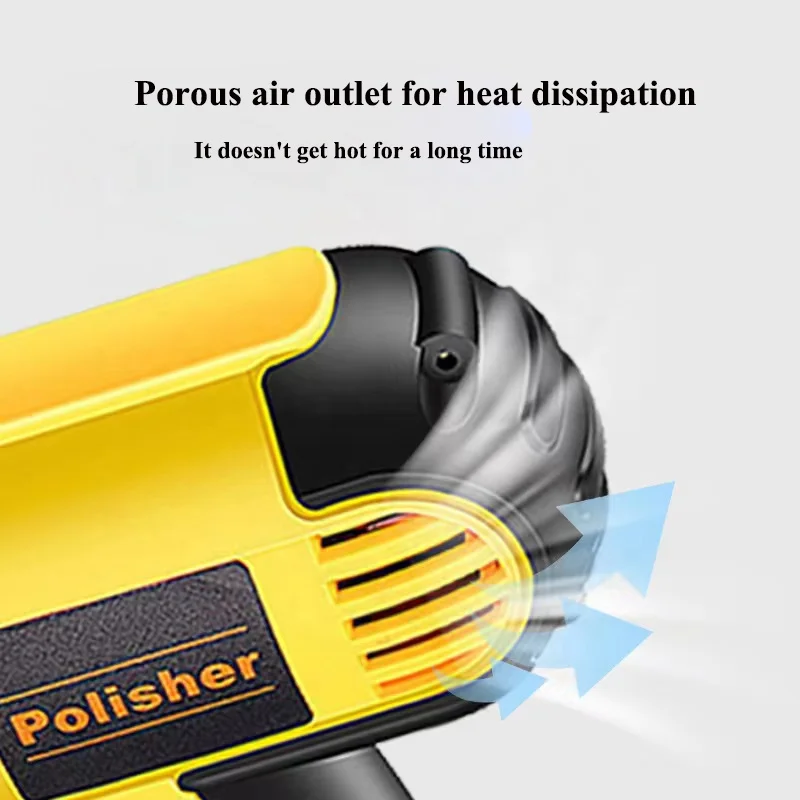700 Вт 125 мм электрическая полировальная машина для автомобиля, полировщик двойного действия