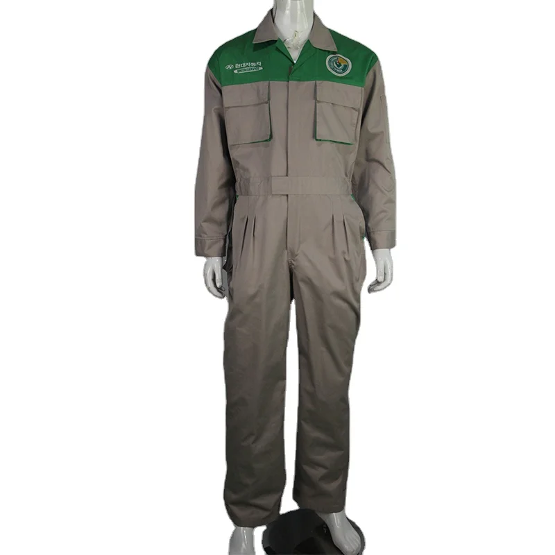 Wholesale men black safety fire retardant coverall industrial workwear mechanics oil resistant fireproof working  coveralls