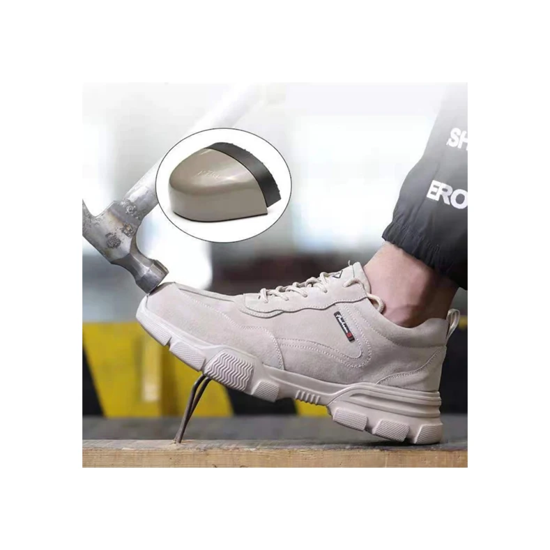 
Factory Competitive Price Lightweight Non-slip Composite Toe Industrial Construction Shoes 