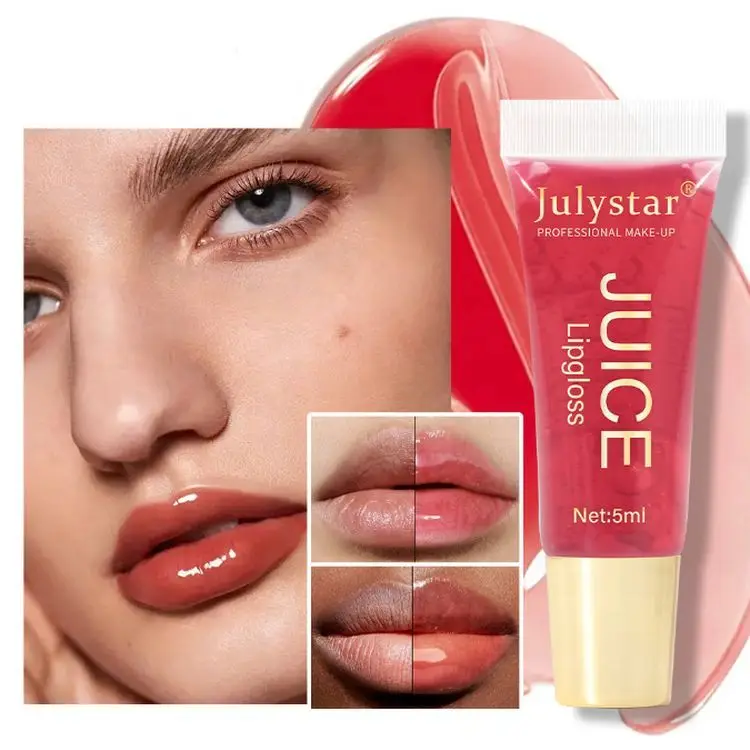 European American makeup fruit flavored lip gloss provides long-lasting moisturization moisturization lip gloss