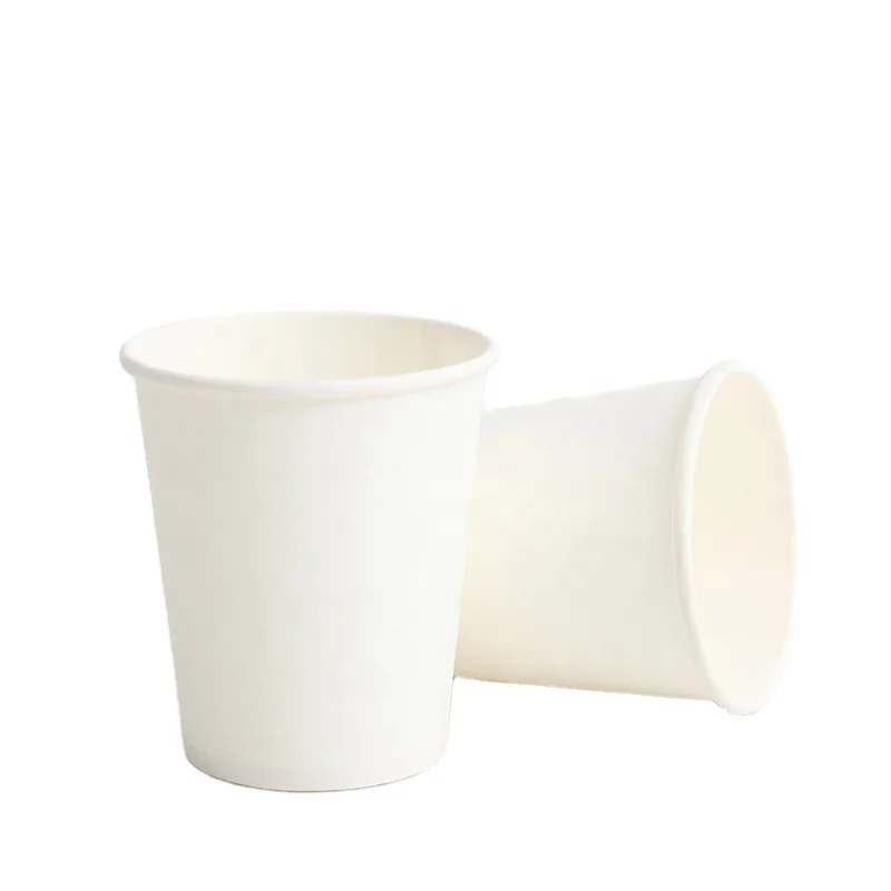 one time 530ml compostable cold water coffee paper cups biodegradable