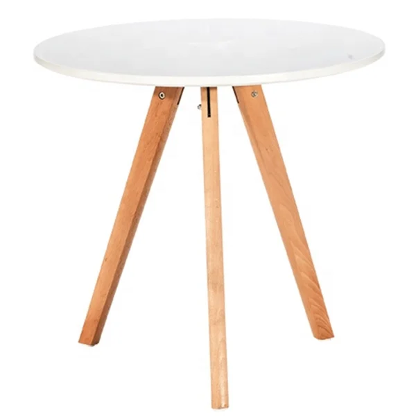 Dining Table New Design Furniture Modern Restaurant Round Dining Wood Tables