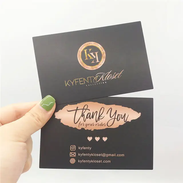 custom printing paper postcard thanks card for Amazon